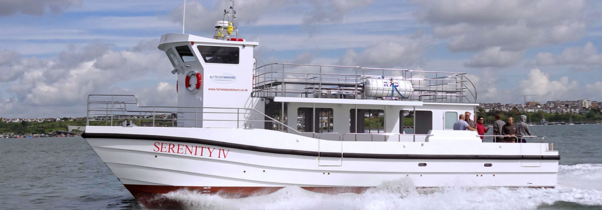 Double Decker Passenger Vessel - Proudly Built by Blyth